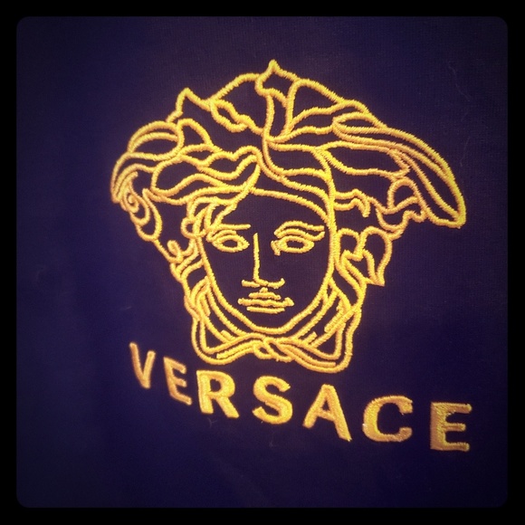 Men'sEmbroidered Versace Shirt